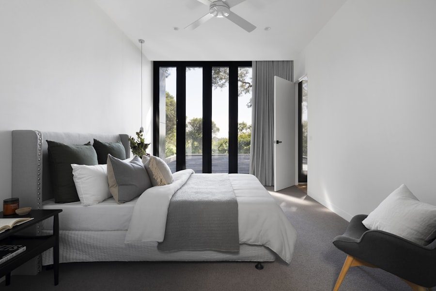 Guest bedroom ready for check-in
