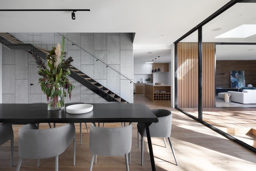 Post-construction sparkle clean in a finished home